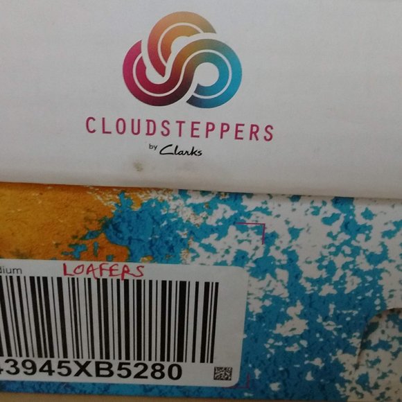 Clarks Cloudsteppers Ladies AYLA Loafer Tweed Shoes, Womens Dark Grey 6M US - Picture 5 of 5